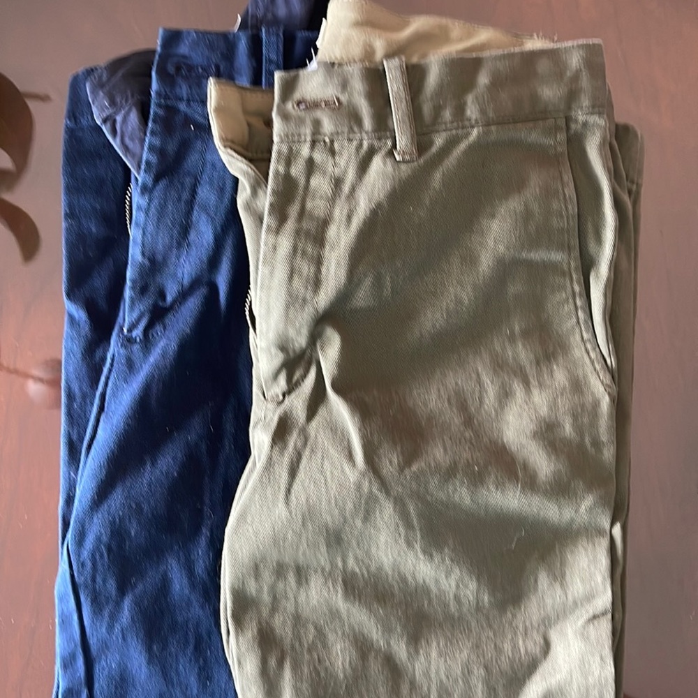 2 pair Boys Crewcuts pants